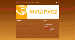 Desktop Screenshot of miropasz.pl